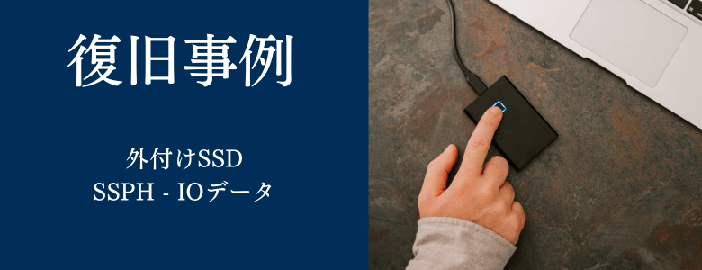 SSPH - IODATAの復旧事例