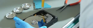 HDD（ハードディスク）の データ復旧イメージ