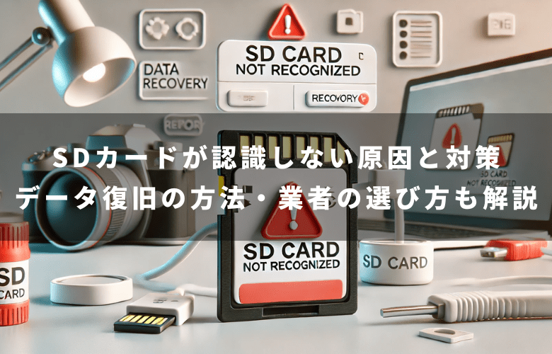 SDカードが認識しない原因・対策